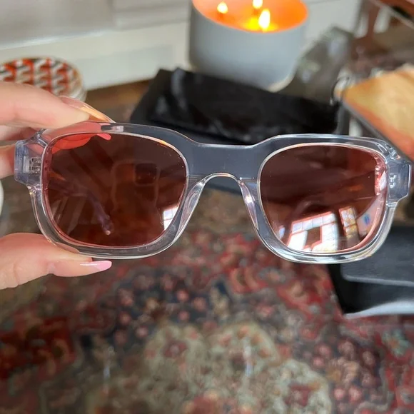 Strata Sunglasses | Reverb Blue/Pink Strata Sunglasses | Reverb Blue/Pink Like new... | Depop main image 4